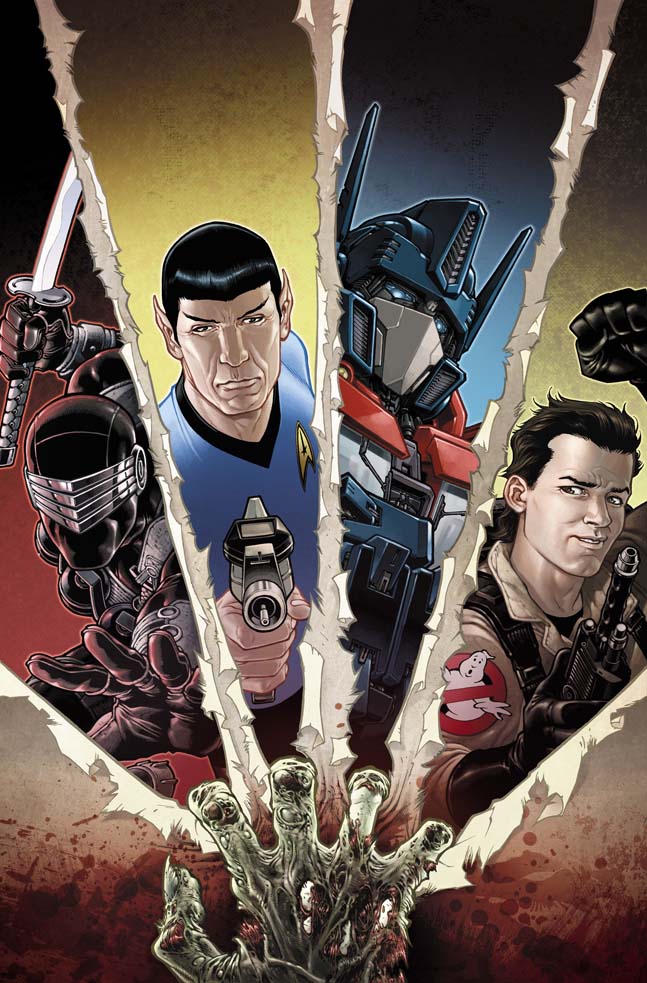 Press Release for IDW's Infestation crossover series