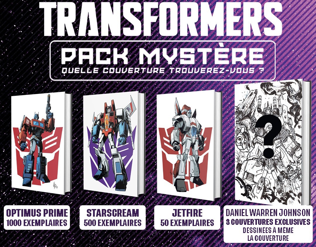 French Edition of Skybound Transformers Vol 1 Comes with a Chance at Having Original Art by DWJ