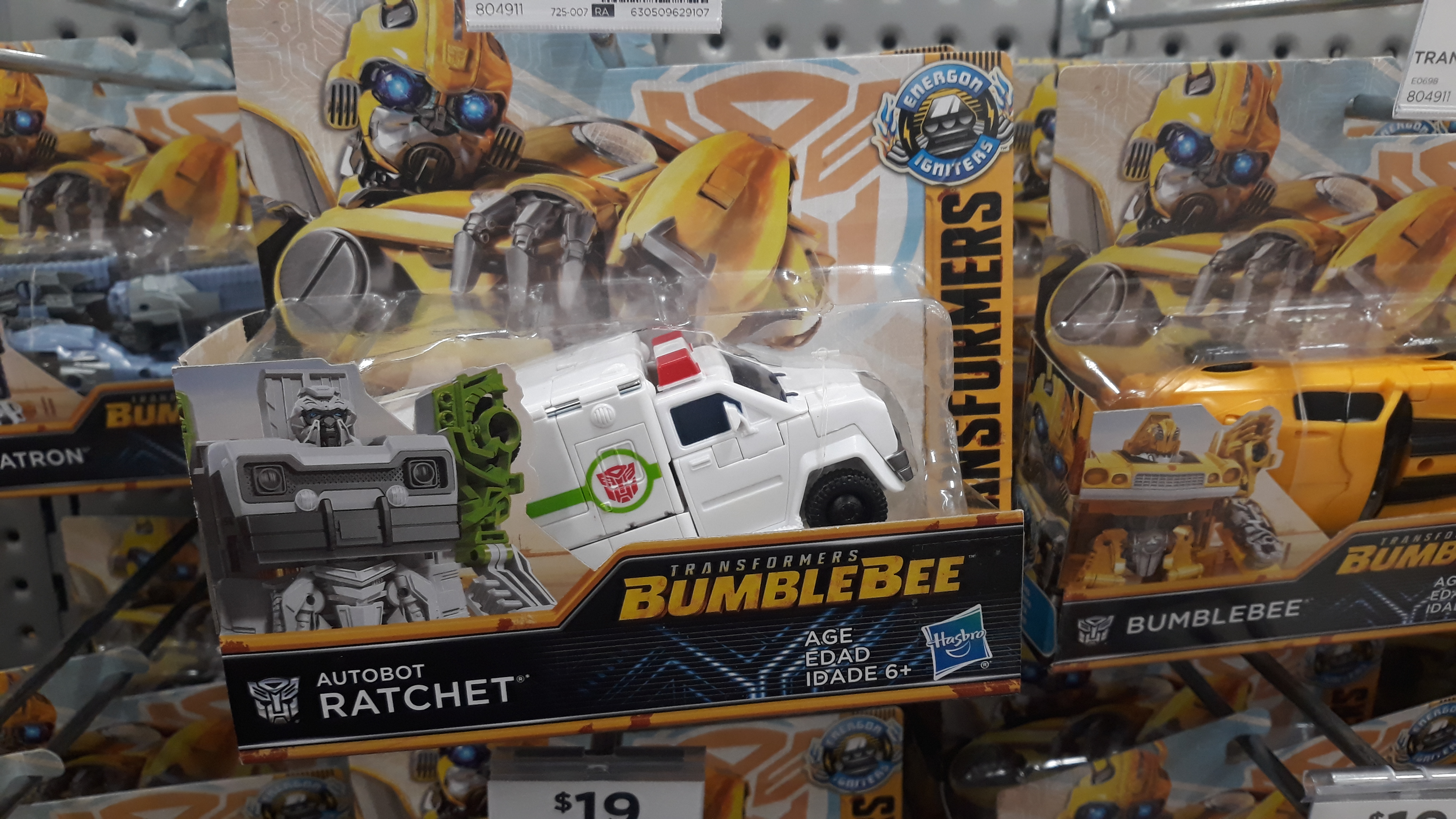 Energon Igniters Power Series Ratchet and Nitro Series Blitzwing and Dropkick Sighted in Australia