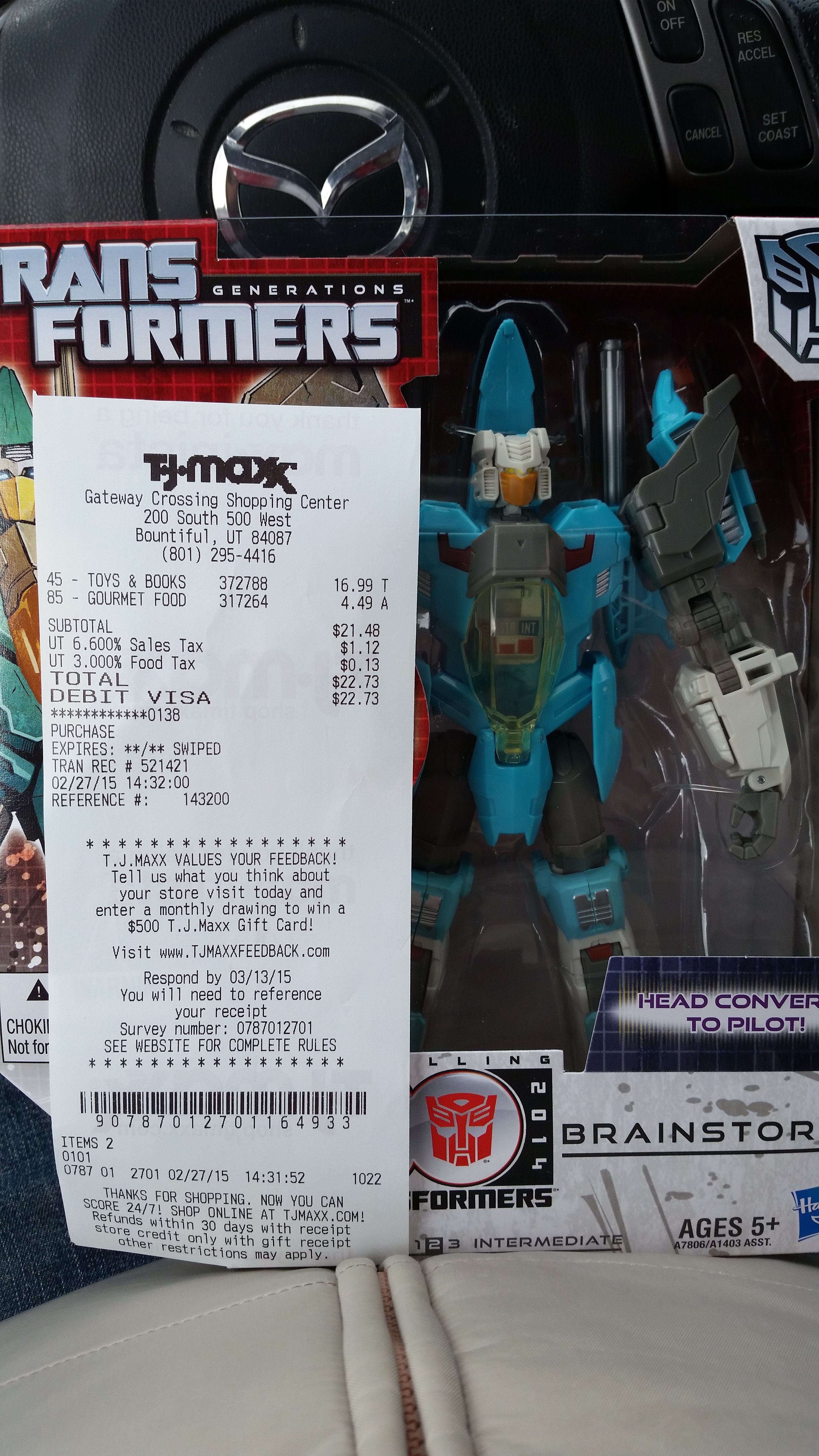 Generations Brainstorm Found at TJ Maxx