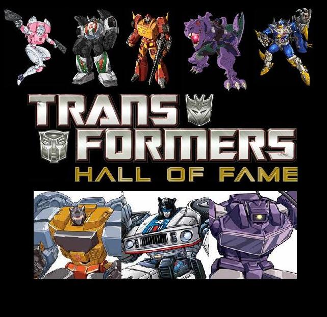 Transformers Hall of Fame 2012 Finalists Anounced!