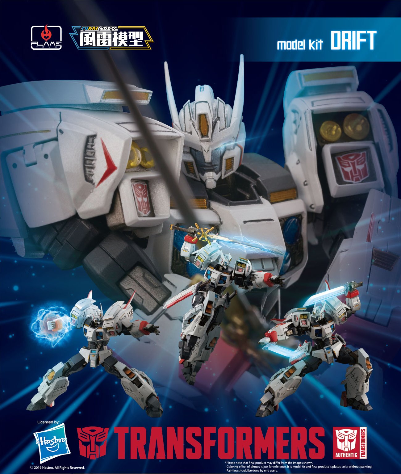 Flame Toys Transformers Skywarp and Drift Up for Preorder