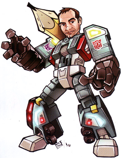 Denton J. Tipton retires from Transformers to work with Dragons and Elves