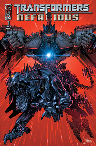 IDW Publishing Press Release on Transformers Nefarious