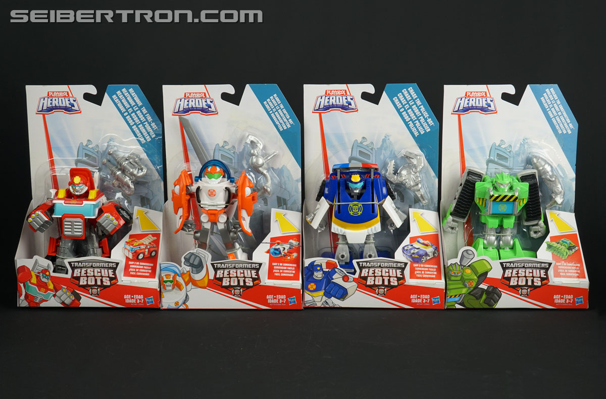 New Transformers Rescue Bots Figures Including More Show Accurate Paint Schemes in Stock at Entertainment Earth