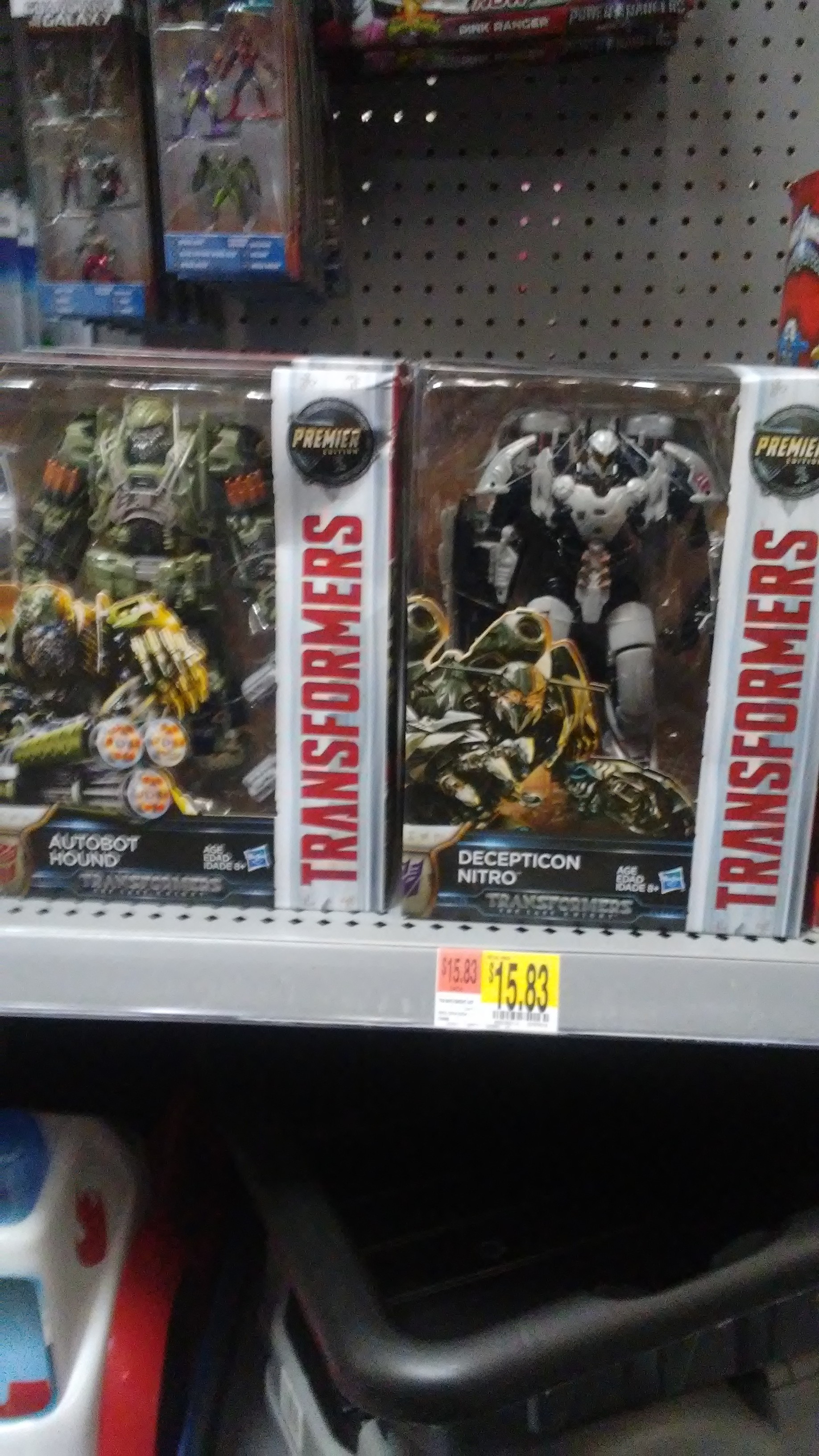 Voyagers Nitro and Scorn from Transformers: The Last Knight Found at Walmart and Amazon