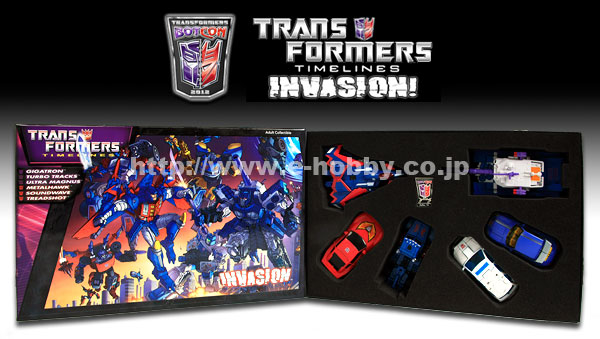 First e-Hobby / TFCC Partnership Product Revealed: BotCon 2012 Invasion Set