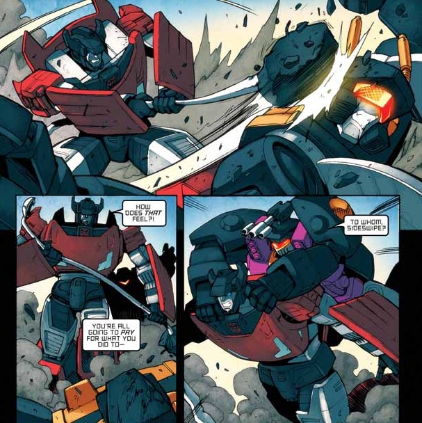 Guido Guidi 5 Page All Hail Megatron #12 Preview