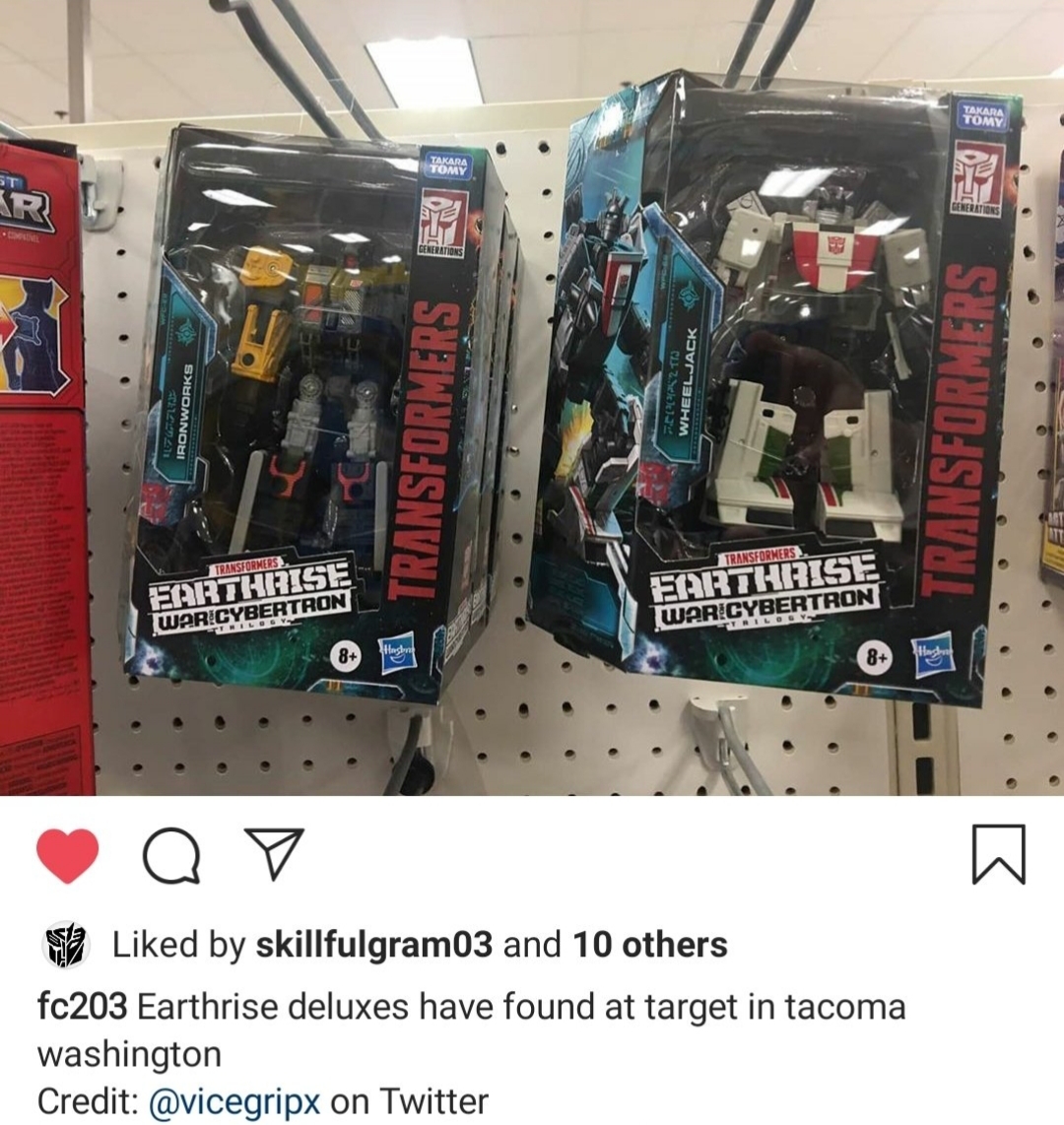 Transformers War for Cybertron: Earthrise Wave 1 Deluxe and Leader Figures Found at U.S. Retail