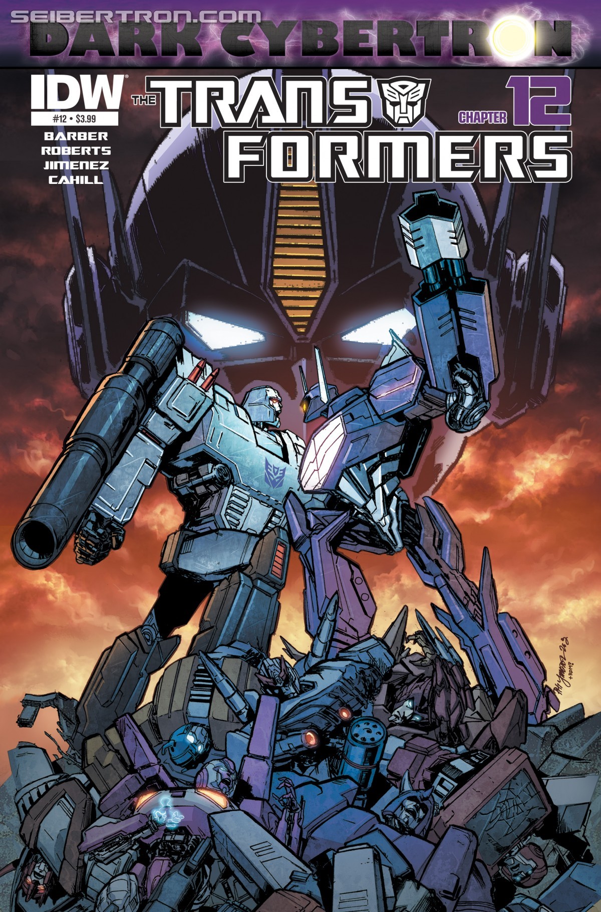 Sneak Peek: IDW Transformers Dark Cybertron Finale (DC 12) Preview