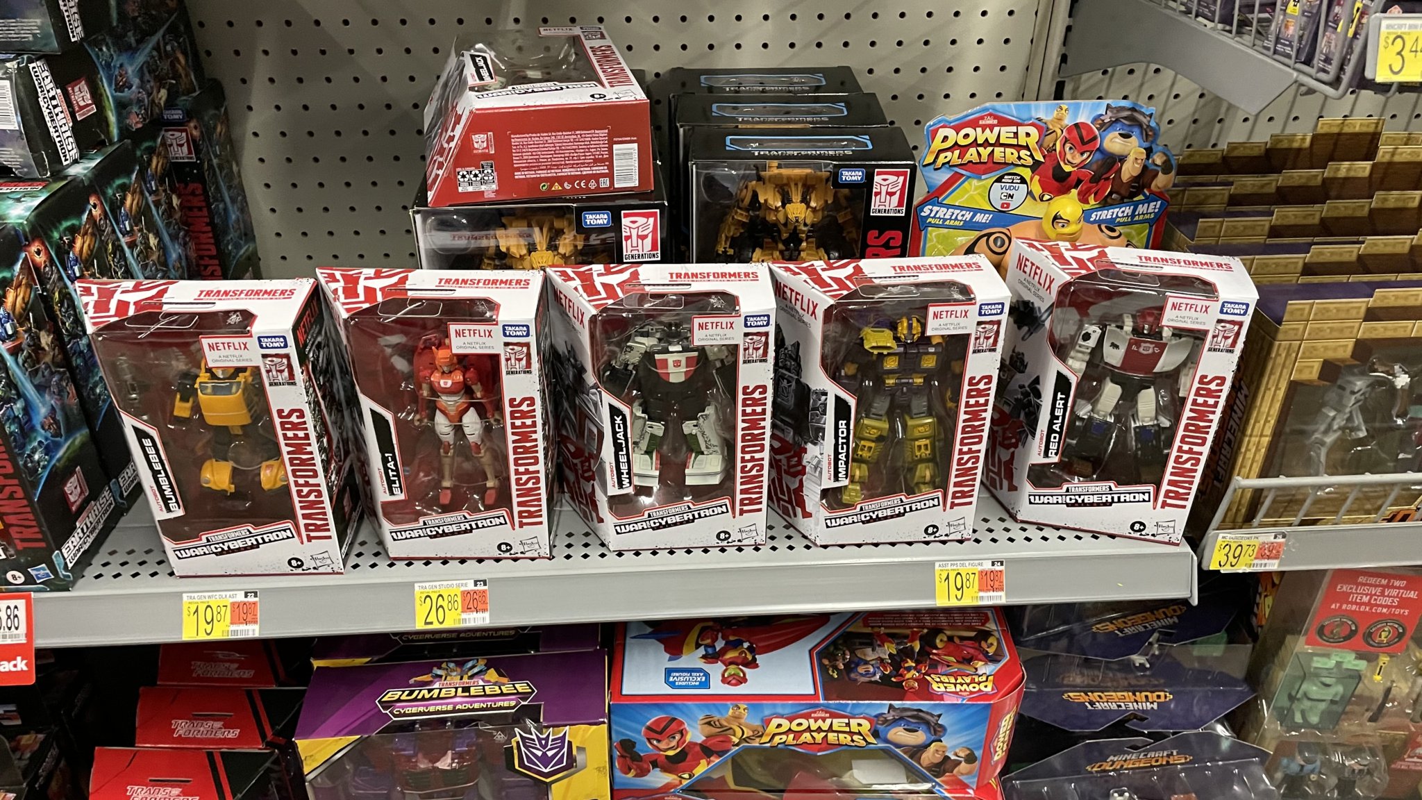 Netflix Transformers Wave 2 Deluxe Toys Found in US