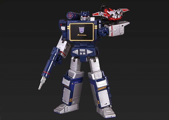 Takara Masterpiece Reissues: Starscream with Coronation Gear, Optimus Prime, Soundwave, Cassettes
