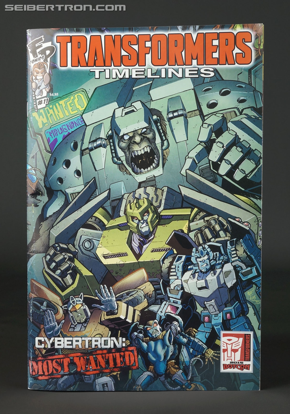BotCon 2015 - Souvenir Toy Reveals and Convention Comic Cover
