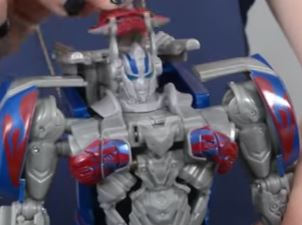 Video Review for Transformers The Last Knight Armor Optimus Prime Turbo Changer