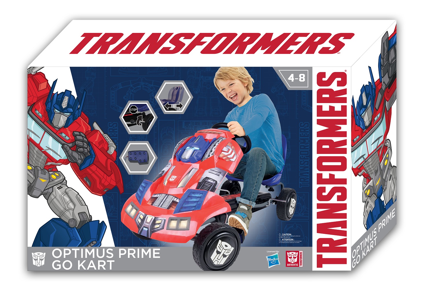 Press Release, Official Images, and Commercial for the Transformers Hauck Go Karts