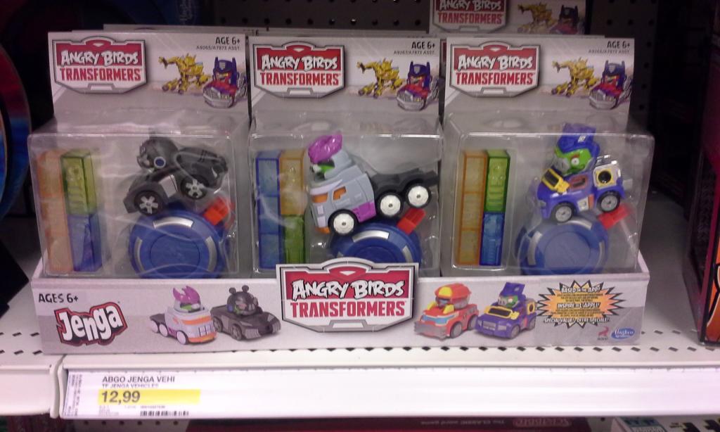 Angry Birds Transformers Toys Found at Canadian Retail