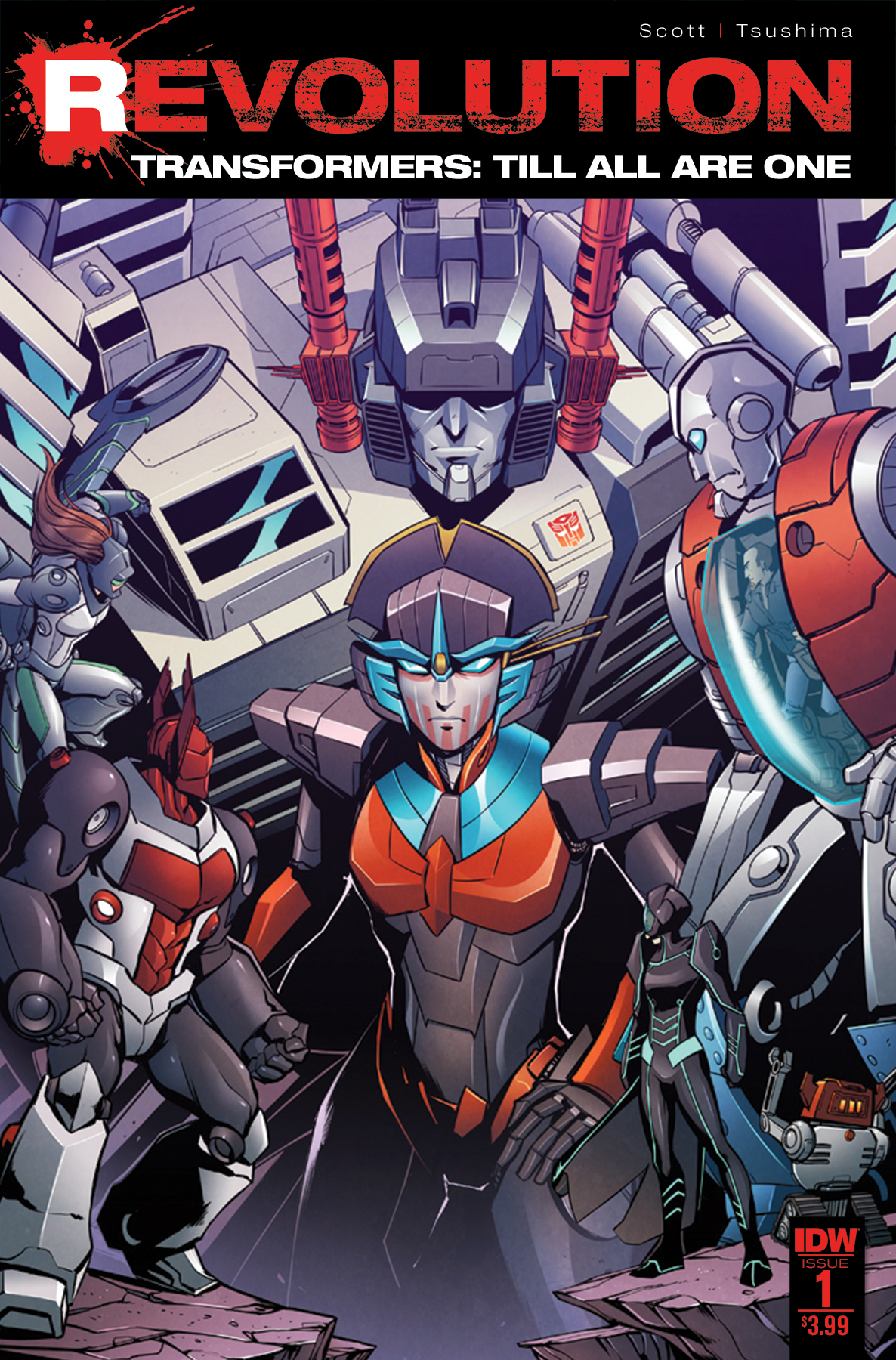 IDW Transformers October 2016 Solicitations: Rise in Revolution