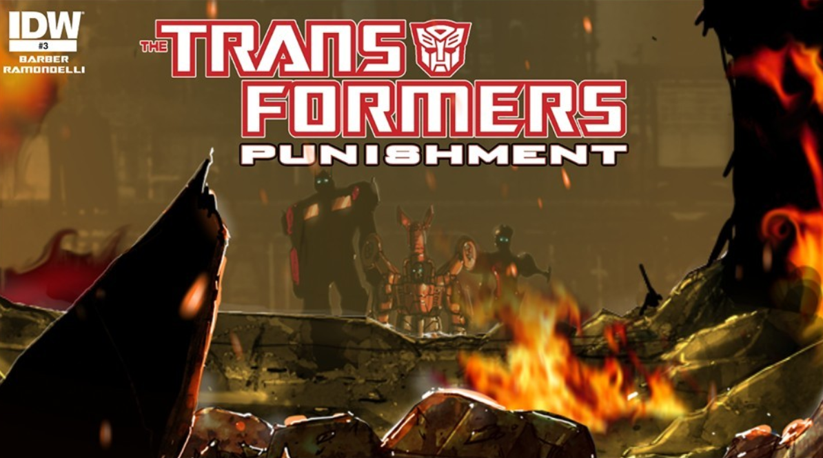 IDW Transformers: Punishment Motion Comic Review
