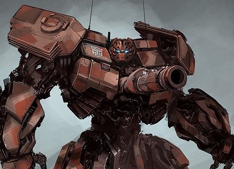 Transformers DOTM Video Game Warpath Concept Art