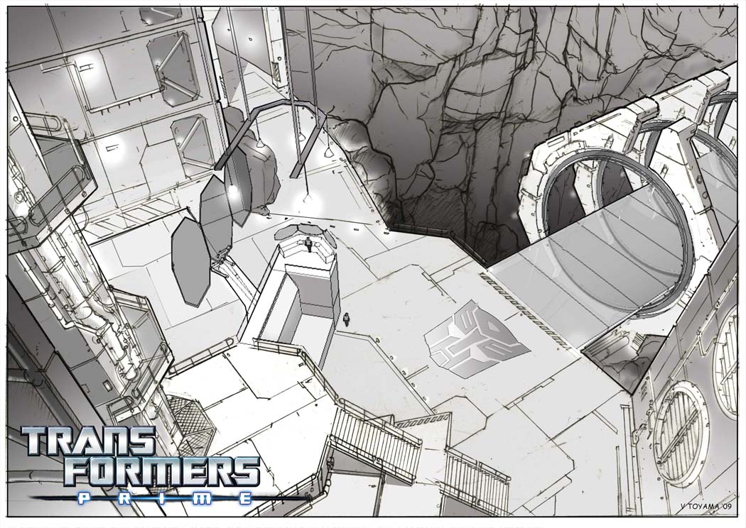 Transformers Prime's Vince Toyama Shares Background Designs