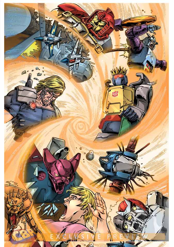 Simon Furman Talks Transformers Regeneration One, New 80.5 Preview Art