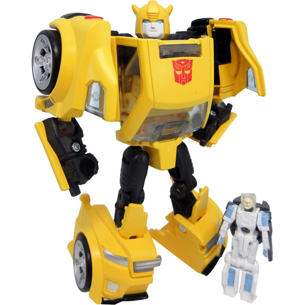 Takara Transformers Legends Bumblebee Video Review with Comparison to Hasbro Titans Return Figure