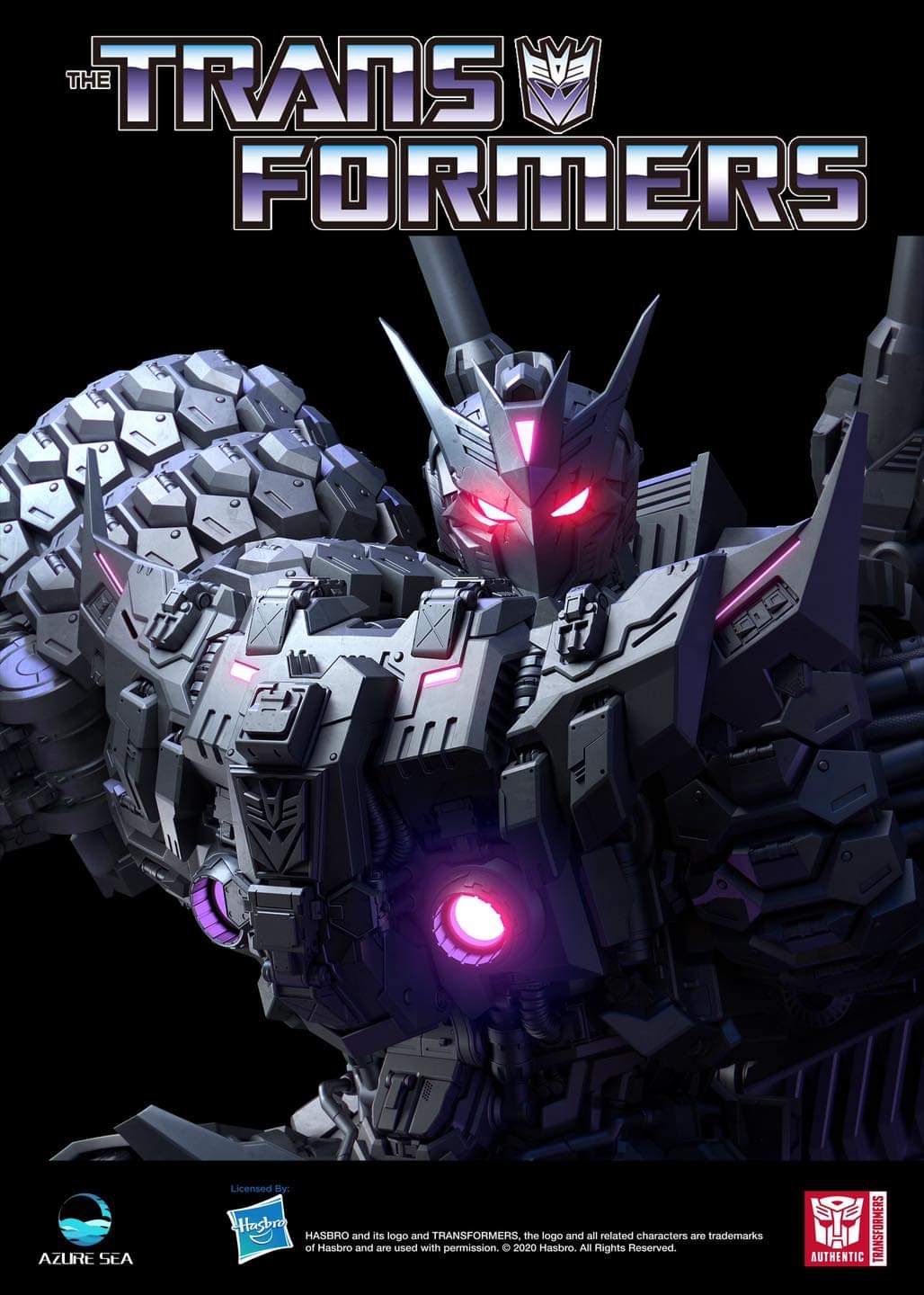 AzureSea Studio Debuts Transformers  IDW Tarn statue