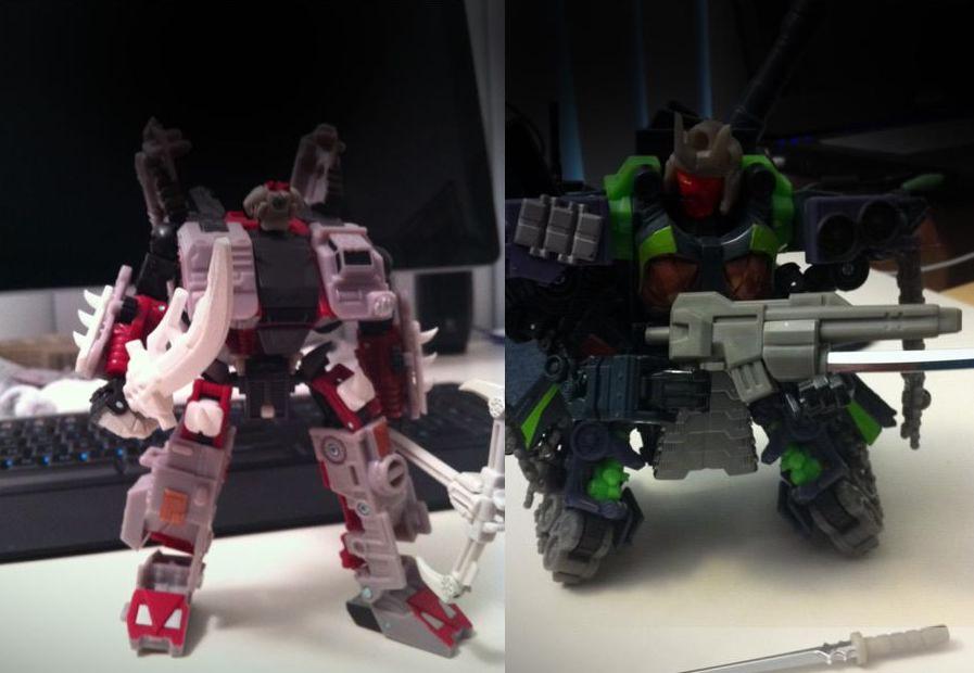 Headrobots "Ronin" and "Tauros" Update Images