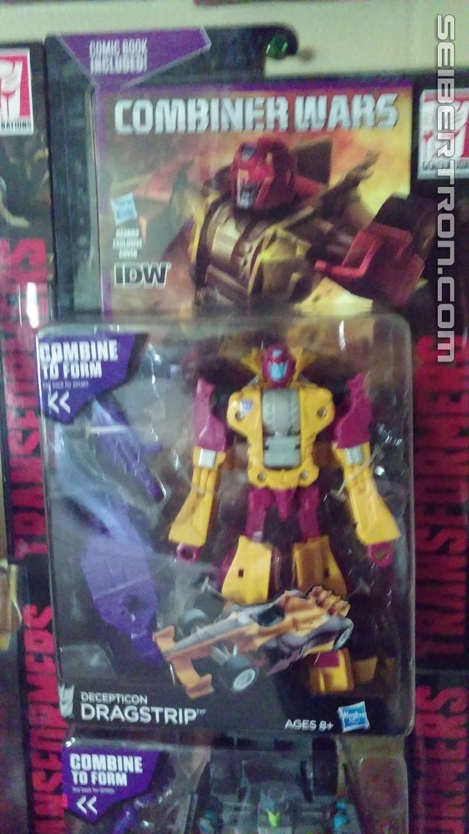 First Sighting of Wave One Combiner Wars toys with Comics