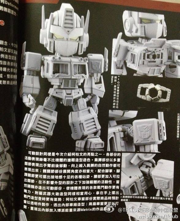 New Images of Kids Logic Super Deformed Optimus Prime