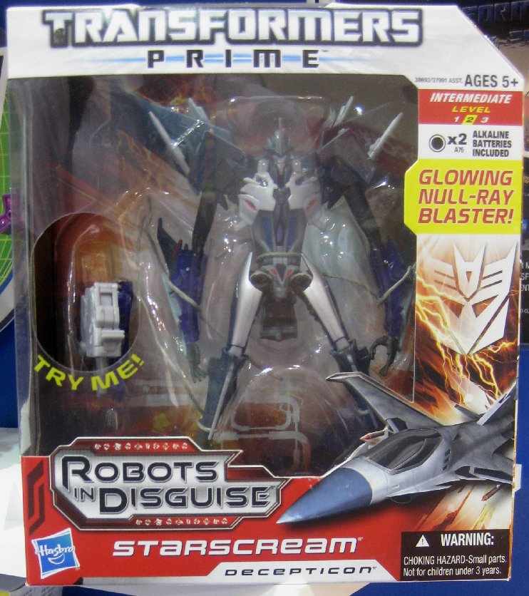 Australia Toy Fair 2012 Images: Transformers Prime RID Voyagers Bulkhead & Starscream, and Cyberverse Playsets In-Package