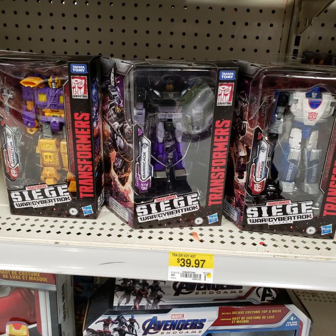 New Transformers Sightings in Canada Including Siege Mirage, Impactor and Barricade