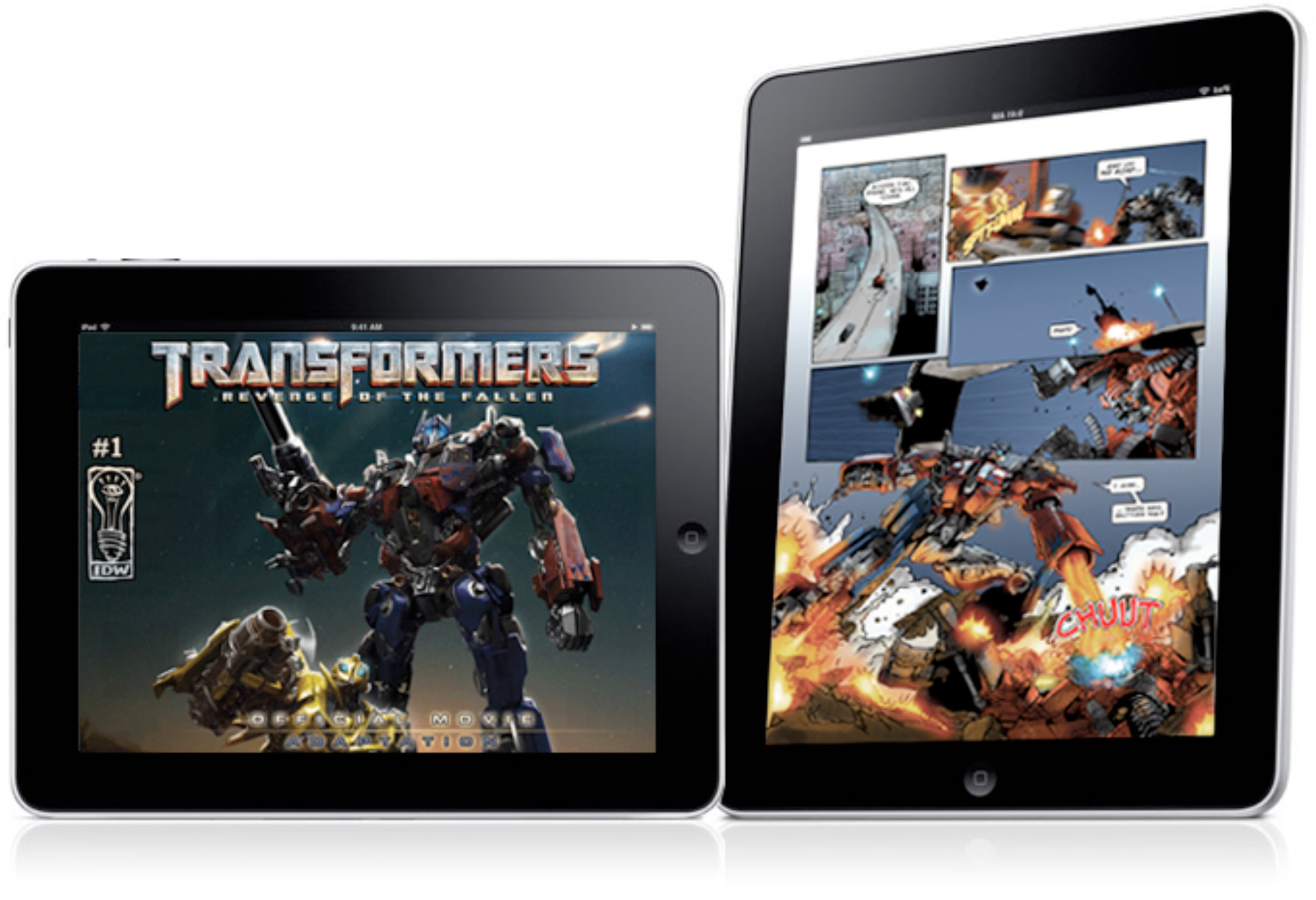 IDW Comics Debut on the iPad
