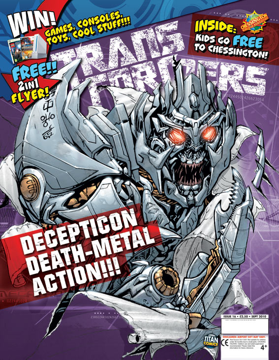 Transformers Comic 2.16 - On Sale 12th August!