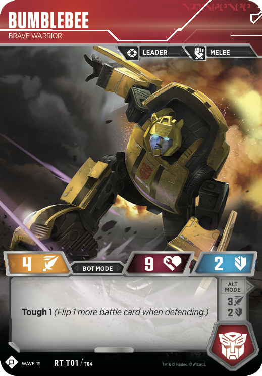 Transformers Trading Card Game Autobot Starter Set Decklist