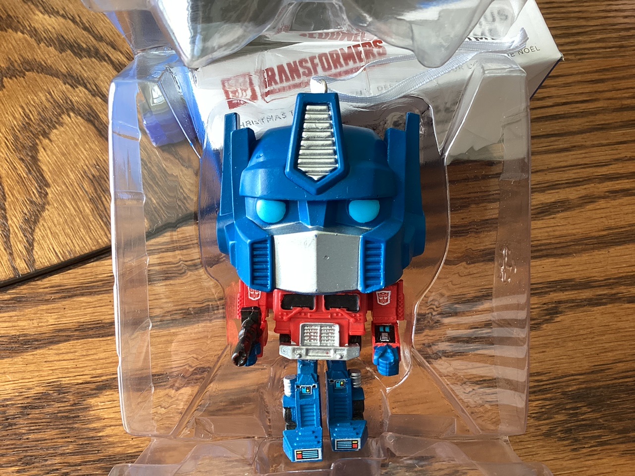 Exclusive Funko Pop Optimus Prime Christmas Ornament Found at Walmart