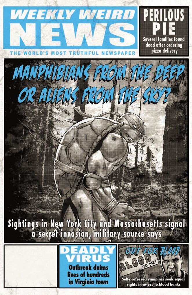 IDW The X-Files: Conspiracy - Teenage Mutant Ninja Turtles Review
