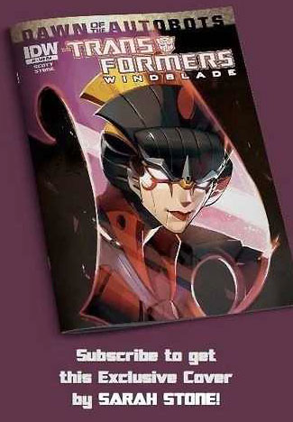 Transformers: Windblade #1 Sarah Stone Subscription Variant Cover