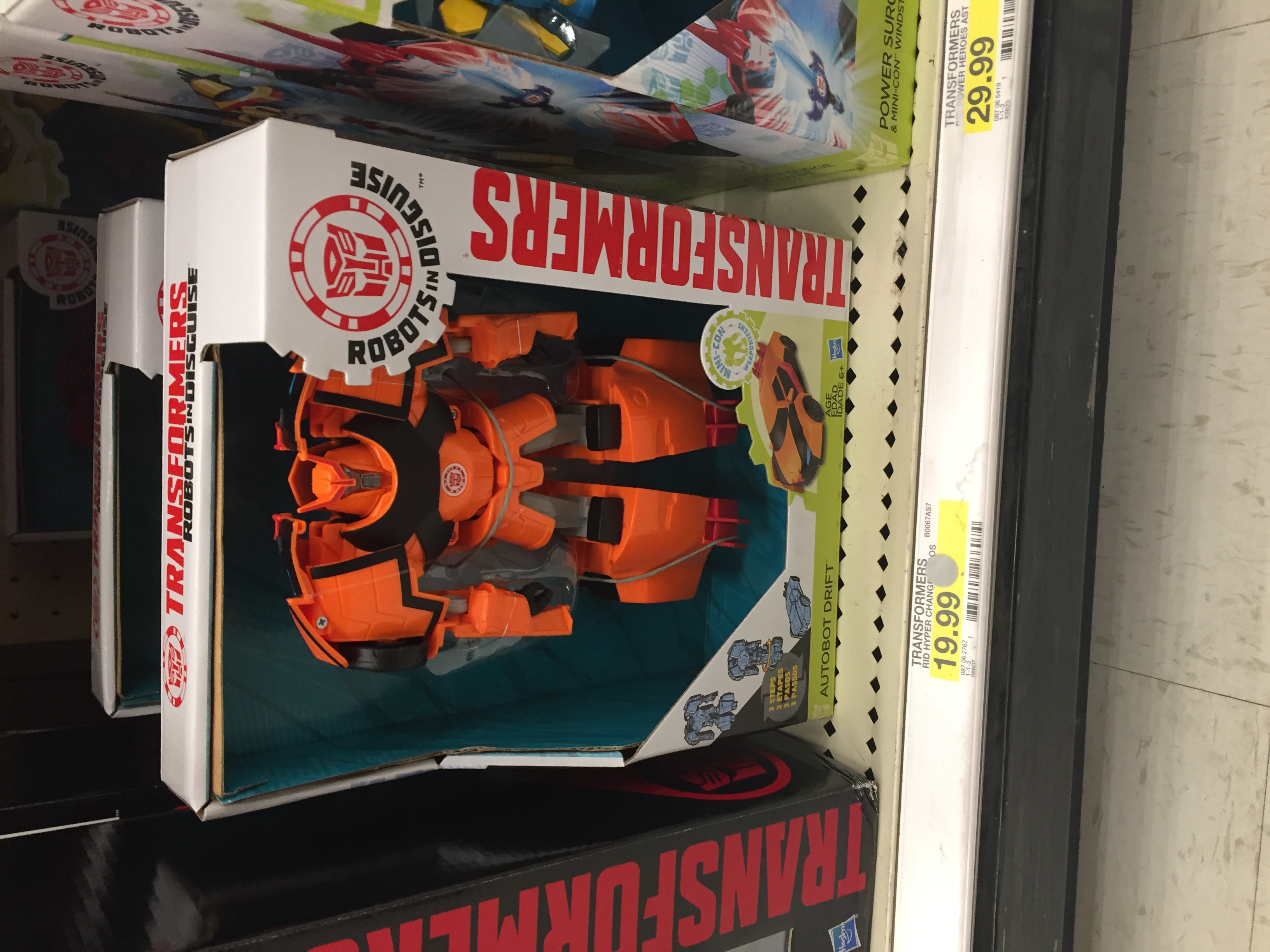 Transformers Robots in Disguise New 3 Step Drift and Bumblebee Found at Target