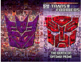 The Eulogy for Transformers Ongoing - Reviewing 'The Death Of Optimus Prime' One-Shot