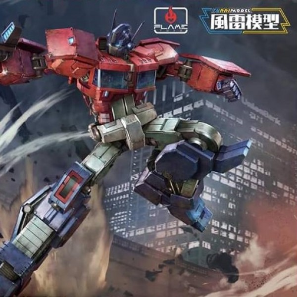 IDW Optimus Prime Furai Model box art previewed ahead of release