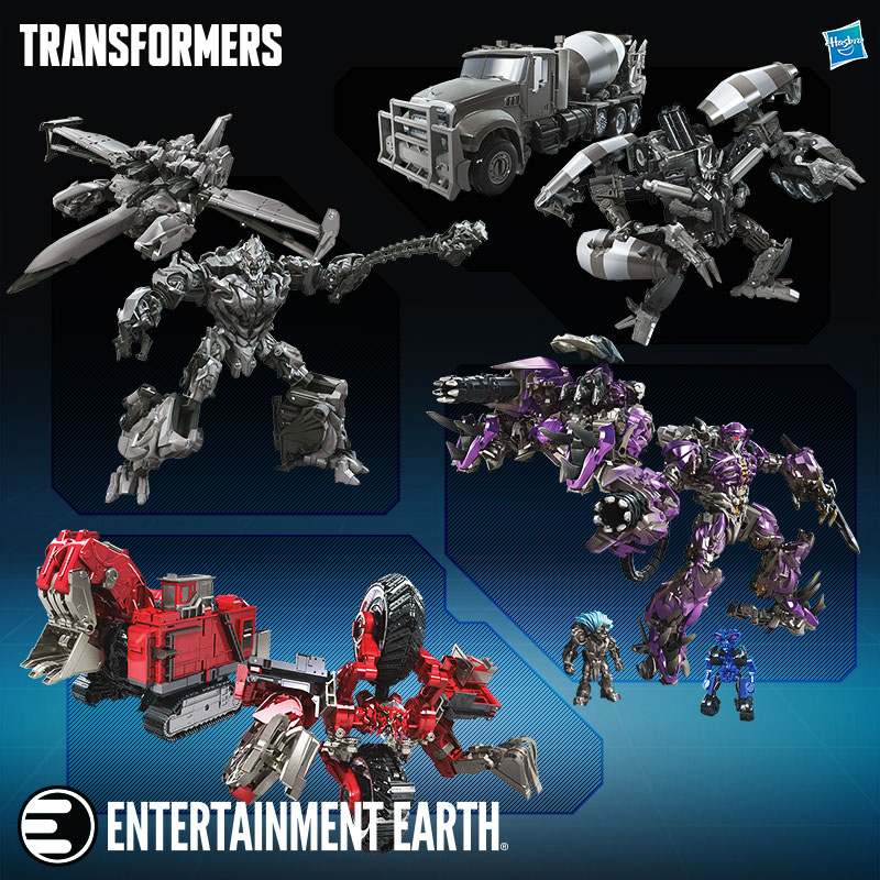 New Just Announced Transformers Studios Series and Generations Selects at Entertainment Earth