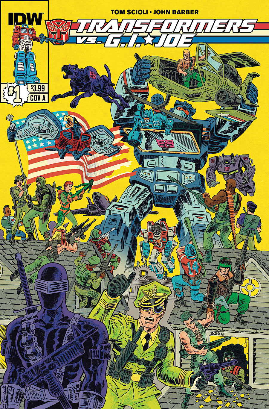 Tom Scioli & John Barber Interview - IDW Transformers vs. G.I. Joe #1