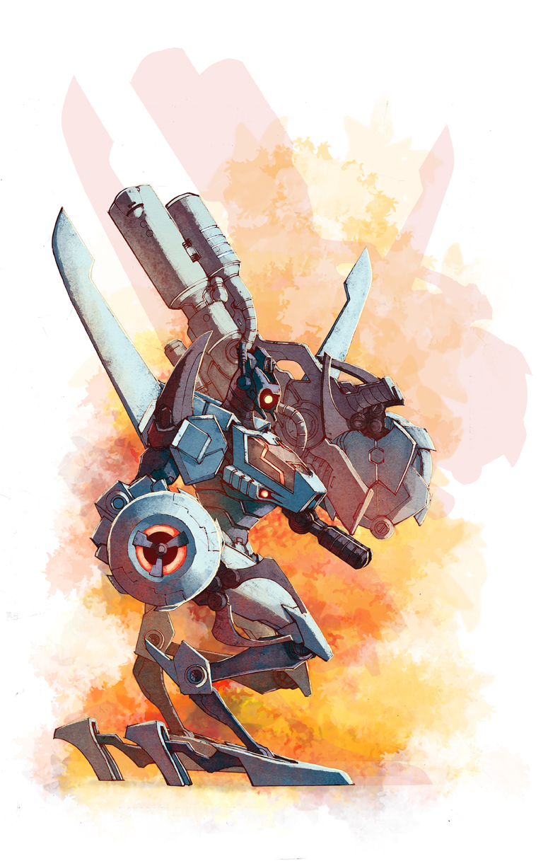 IDW Artist Andrew Griffith New Convention Exclusive Print - Whirl