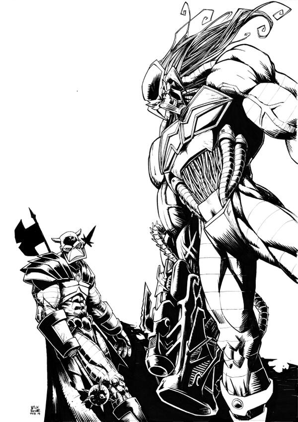 Revolutionary War: Death's Head II - Nick Roche Sketches and Signings