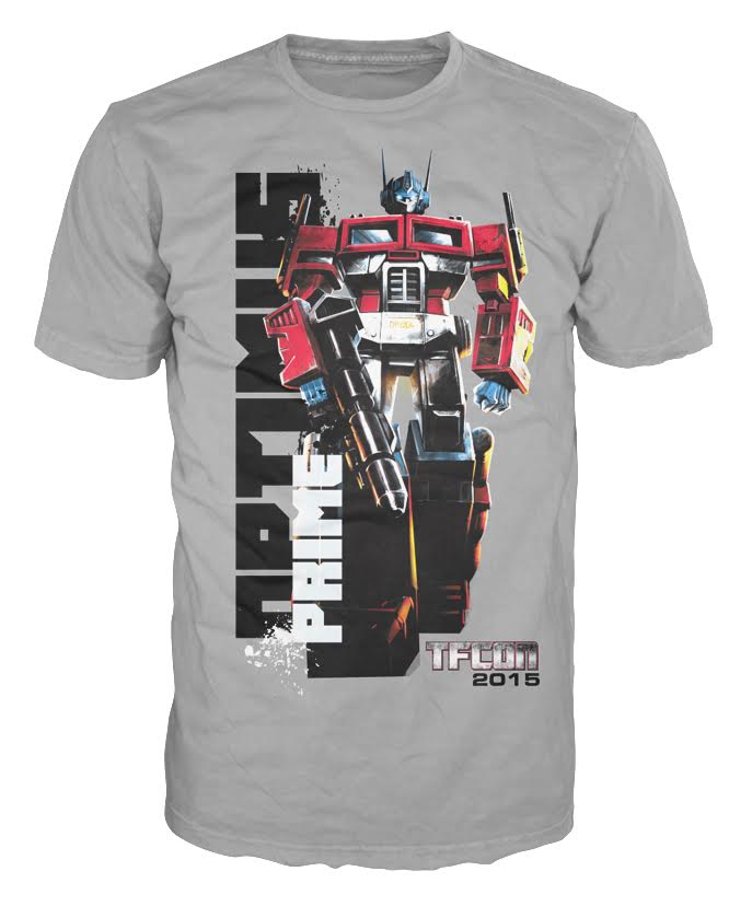 TFCon 2015 T-shirt Features Optimus Prime