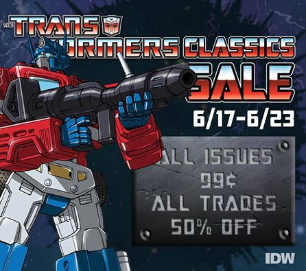 IDW Transformers Classics and ReGeneration One Sale