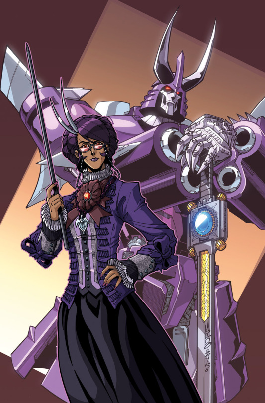IDW Publishing Transformers MTMTE #43 Cyclonus Cover Design Process by Alex Milne