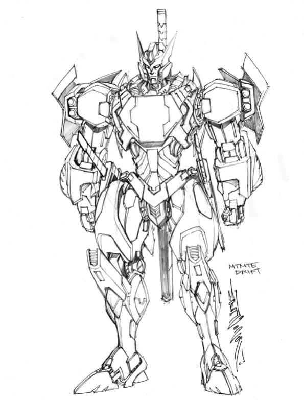 More Transformers: MTMTE Concept Art from Alex Milne
