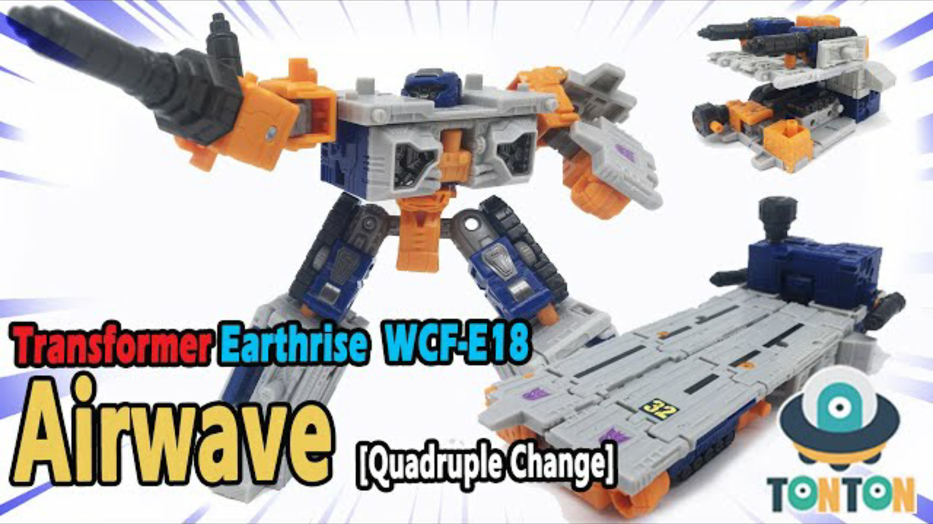New Video Reviews of Transformers Earthrise Deluxe Class Airwave and Leader Class Doubledealer